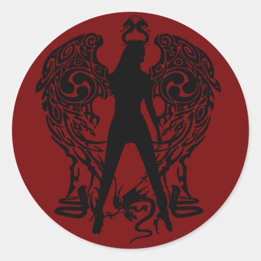 Stickers Angel Serpent (Devant)
