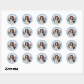 Stickers Anglais Springer Spaniel Round (Feuille)