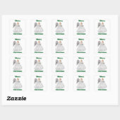 Stickers Angle blanc (Feuille)