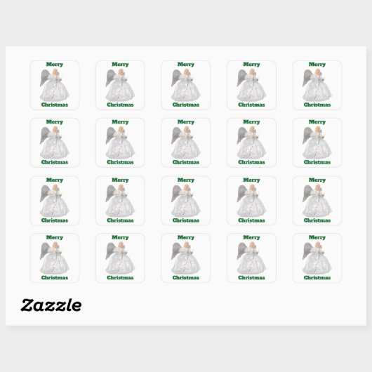 Stickers Angle blanc (Feuille)