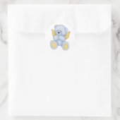 Stickers Angle Ours Bleu Teddy (Sac)