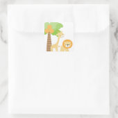 Stickers animaux de la jungle mignonne (Sac)