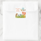 Stickers animaux en bois mignons (Sac)