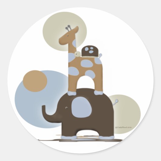 Stickers animaux farcis (Devant)
