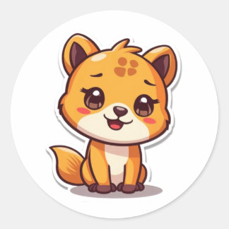 Stickers animaux mignons