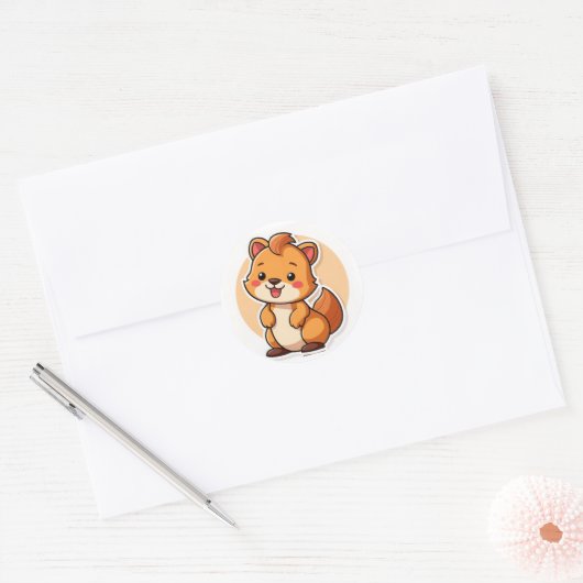 Stickers animaux mignons (Enveloppe)