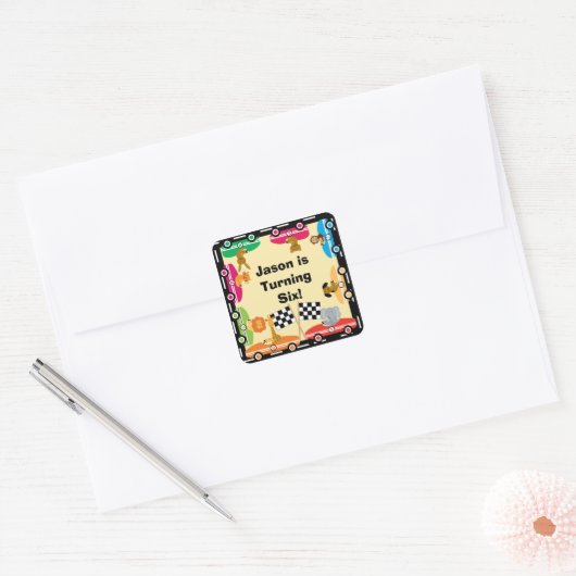 Stickers Animaux Personnalisés (Enveloppe)