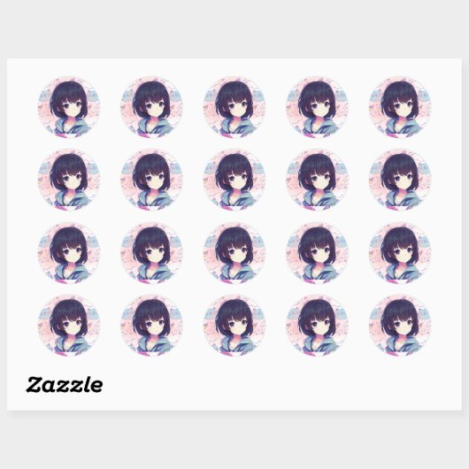 Stickers Anime (Feuille)
