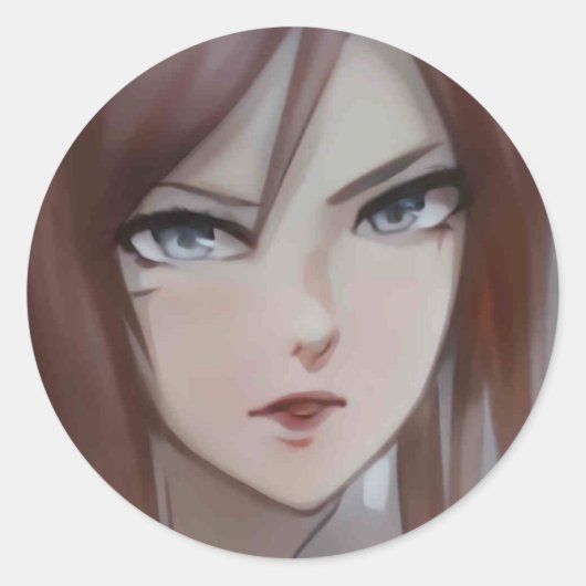 Stickers Anime Waifu (Devant)
