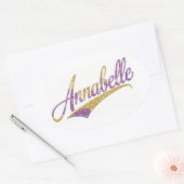 Stickers Annabelle Oval (Enveloppe)