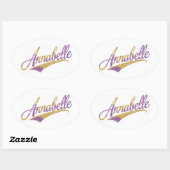Stickers Annabelle Oval (Feuille)