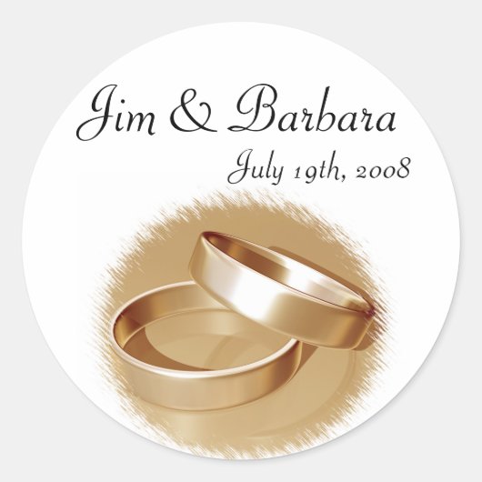 Stickers Anneaux d'or (Devant)