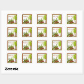 Stickers Anniversaire Dinosaur (Feuille)