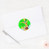 stickers Anniversaire : Jungle Party (Enveloppe)