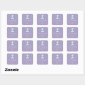 Stickers Anniversaire Numéro 1 (Feuille)