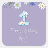 Stickers Anniversaire Numéro 1 (Devant)