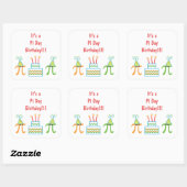 Stickers Anniversaire Pi Day (Feuille)