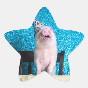 Stickers Anniversaire Piggy !