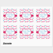 Stickers Anniversaire Sucre Rush Cute Cupcake (Feuille)