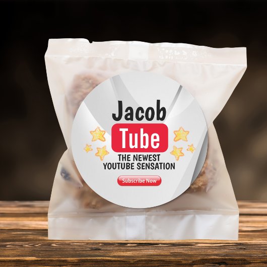 Stickers Anniversaire Tube Party