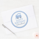 Stickers Anniversaires de enfants de train personn (Enveloppe)
