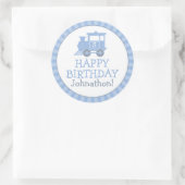 Stickers Anniversaires de enfants de train personn (Sac)