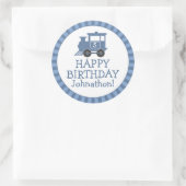 Stickers Anniversaires de enfants de train personn (Sac)