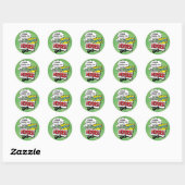 Stickers Anniversaires de enfants Super Hero Comic (Feuille)