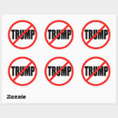 Stickers anti-Donald Trump 2016 du tour des électi (Feuille)