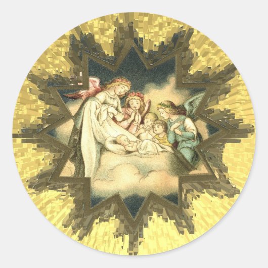 Stickers Antique Allemand Angels (Devant)