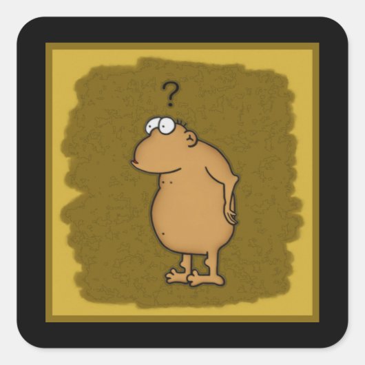 Stickers Ape Cartoon (Devant)