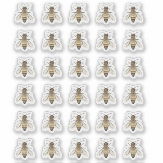 Stickers apiculteur d'abeilles (Devant)