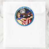 Stickers Apollo Passé & Futur 3" (Sac)