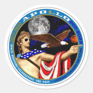 Stickers Apollo Passé & Futur 3"