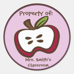 Stickers Apple de classe