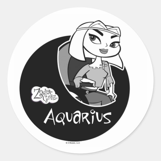 Stickers Aquarius (Devant)