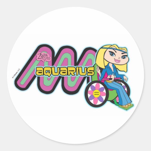 Stickers Aquarius (Devant)