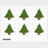Stickers Arbre de Noël (Feuille)