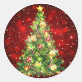 Stickers Arbre de Noël (Devant)