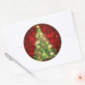 Stickers Arbre de Noël (Enveloppe)