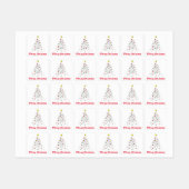 Stickers Arbre de Noël (Feuille)