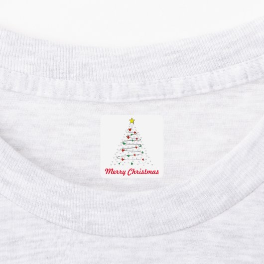 Stickers Arbre de Noël (Apposé)