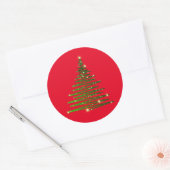 Stickers Arbre de Noël (Enveloppe)