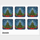 Stickers Arbre de Noël (Feuille)