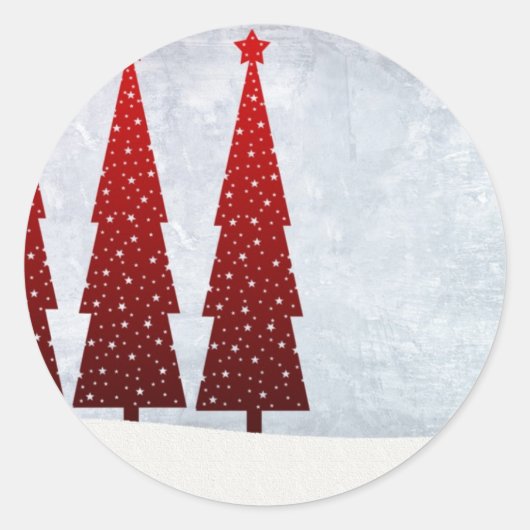 Stickers Arbre de Noël (Devant)