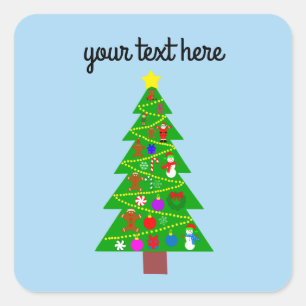 Stickers Arbre de Noël #1