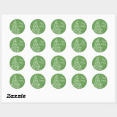 Stickers Arbre de Vacances, Vert (Feuille)