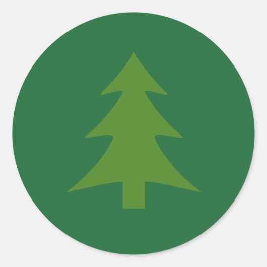 Stickers Arbre Verte (Devant)