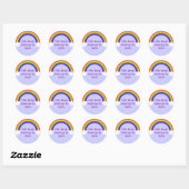 Stickers Arc-en-ciel (Feuille)