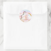 Stickers Arc-en-ciel Unicorne (Sac)
